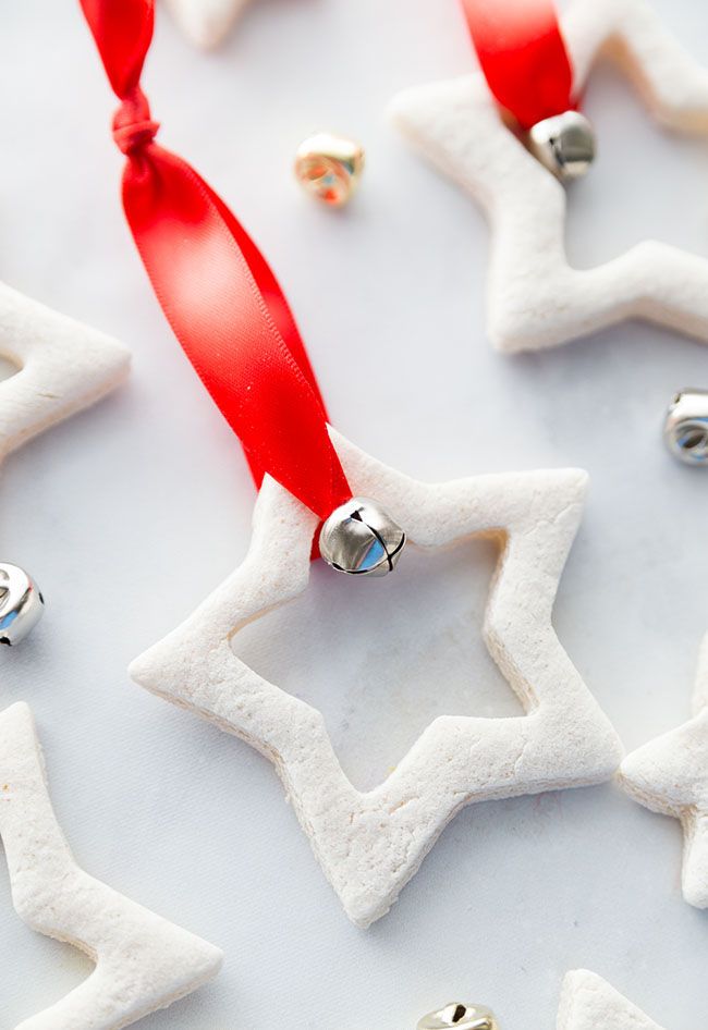 DIY Star Salt Dough Christmas Ornament via thebestideasforkids