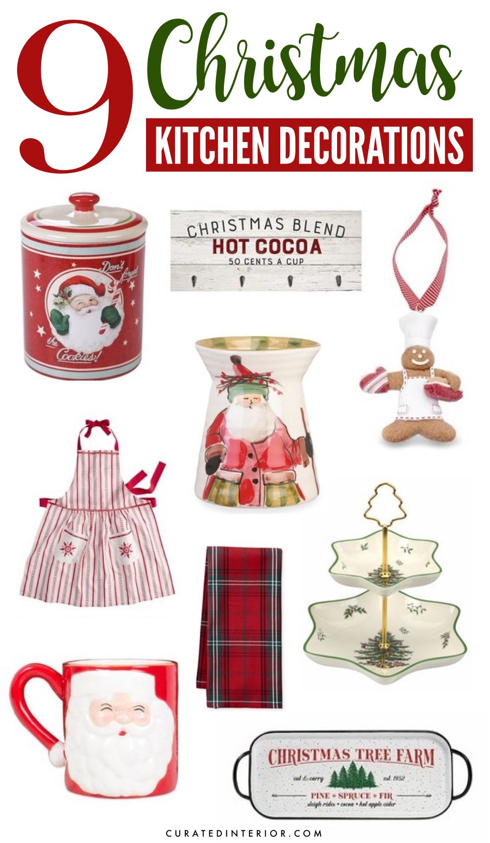 9 Christmas Kitchen Decorations