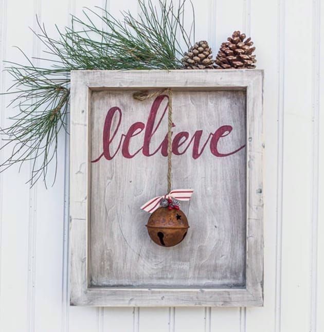 Believe Farmhouse DIY Art via triedandtrueblog