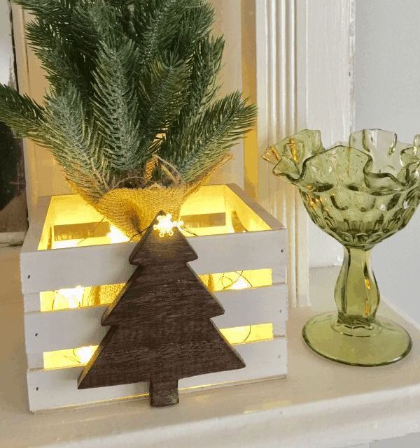 DIY Farmhouse Christmas Crates via createandfind