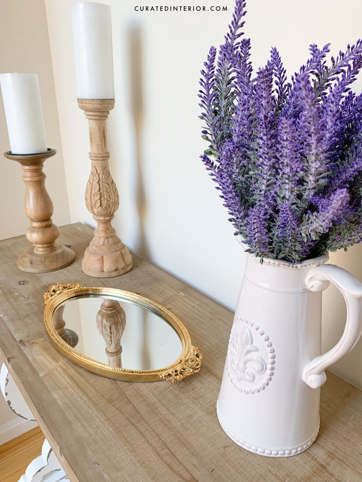 French Country Entryway with French Farmhouse Decor Accents