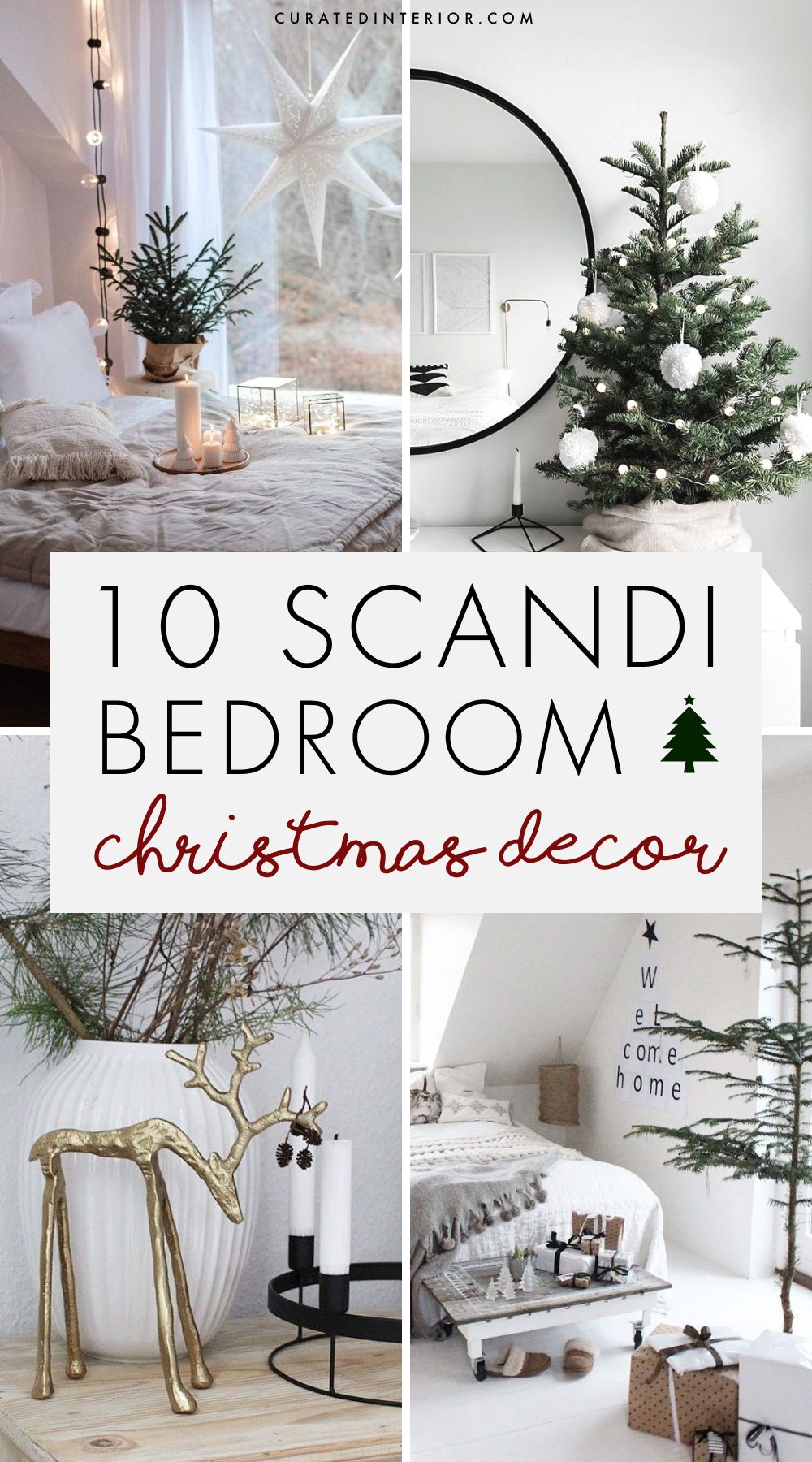 10 Best Scandi Christmas Bedroom Decor Ideas