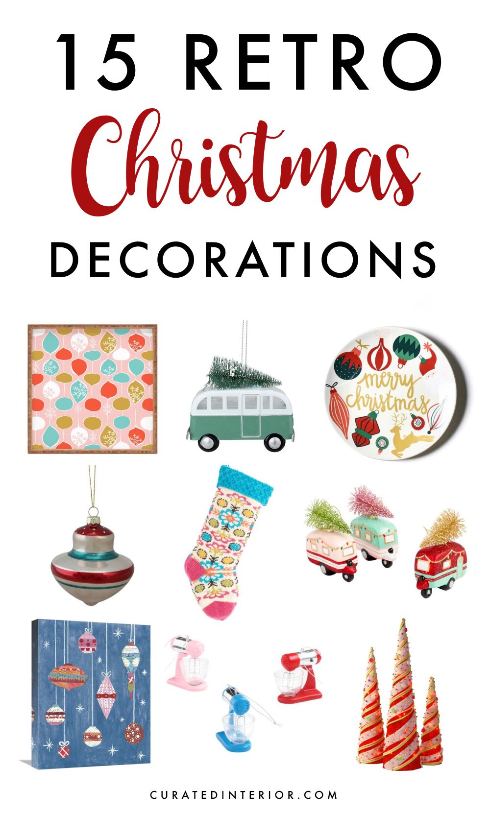 15 Retro Christmas Decorations