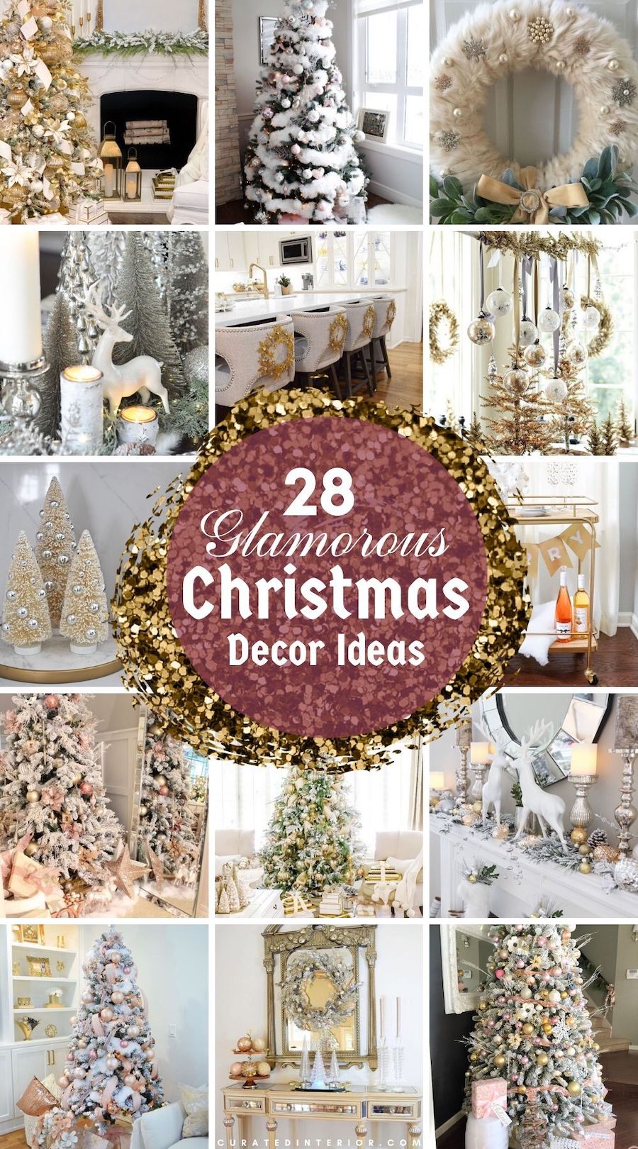 28 Glam Christmas Decor Ideas