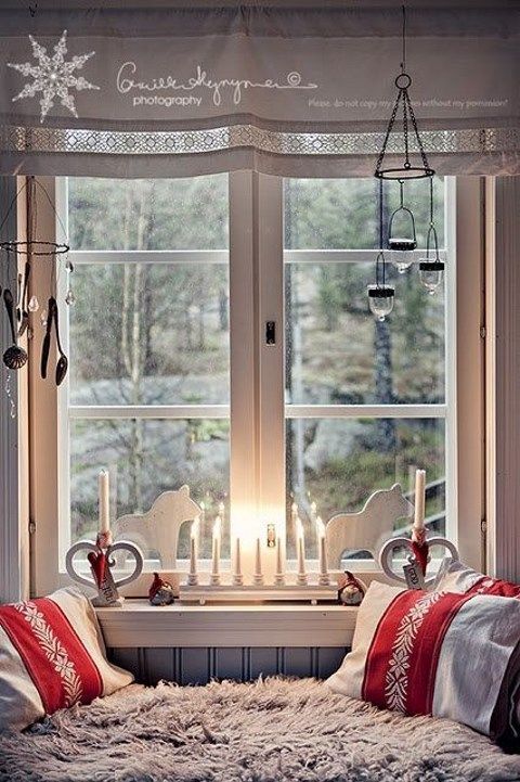 5 Coziest Scandi Christmas Reading Nooks