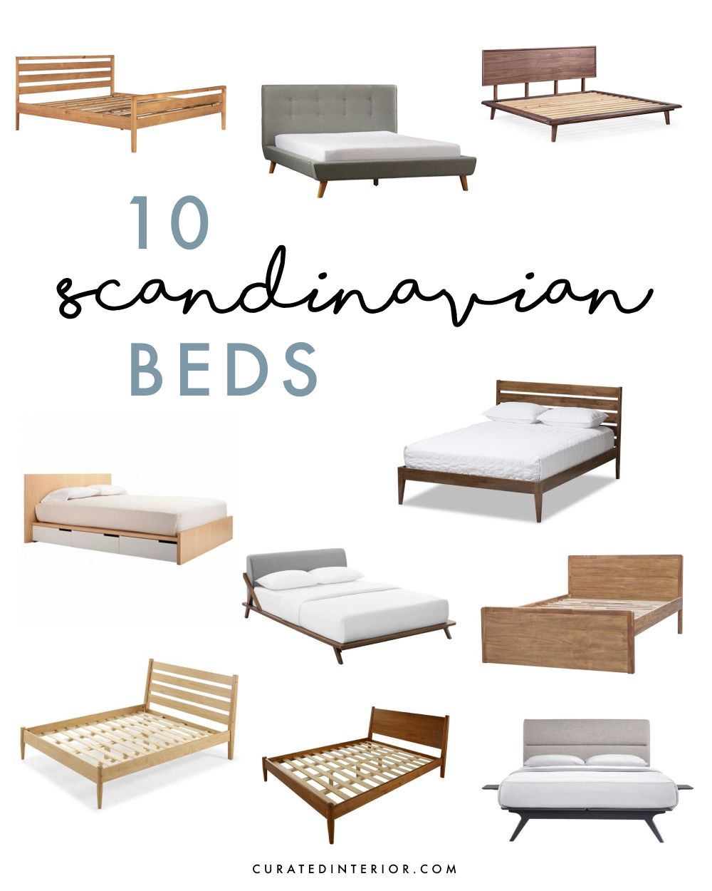 10 Best Scandinavian Beds For The, Danish Design Bed Frame