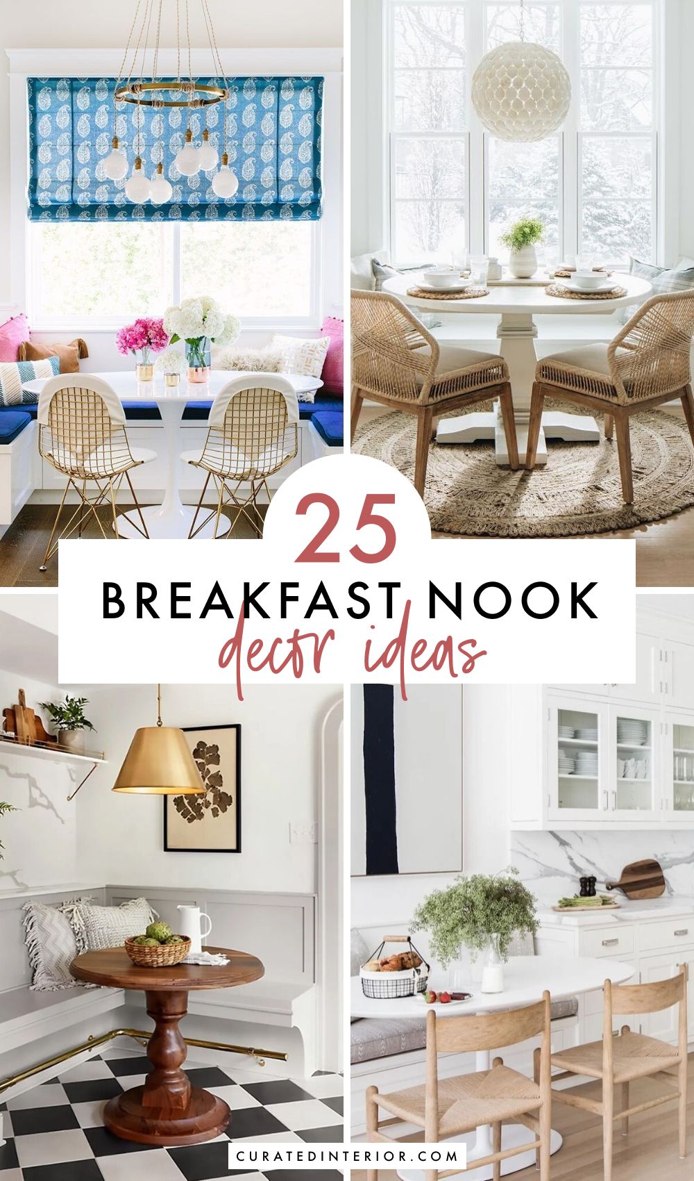 25 Breakfast Nook Decor Ideas