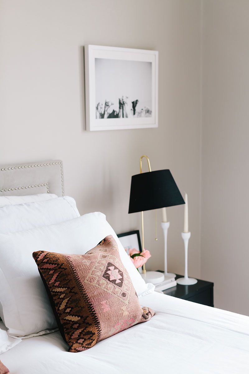 Bohemian Throw Pillows via The Every Girl Ashley Kane