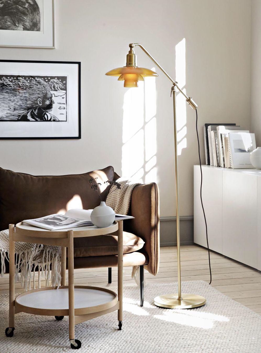 Floor lamp via @louispoulsen