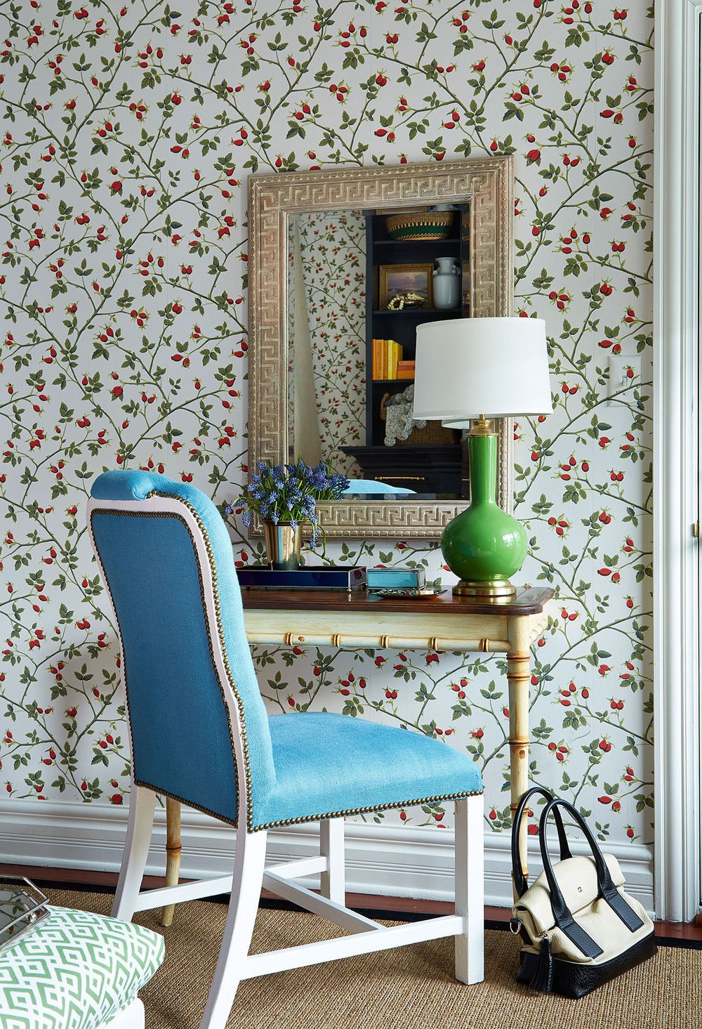 Neo-trad Rich Colors via Summer Thornton Design