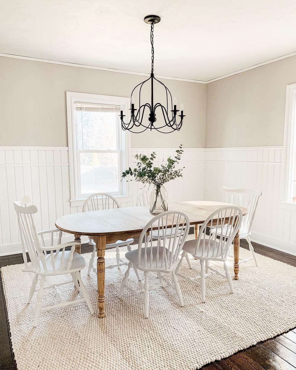 rustic beach dining table