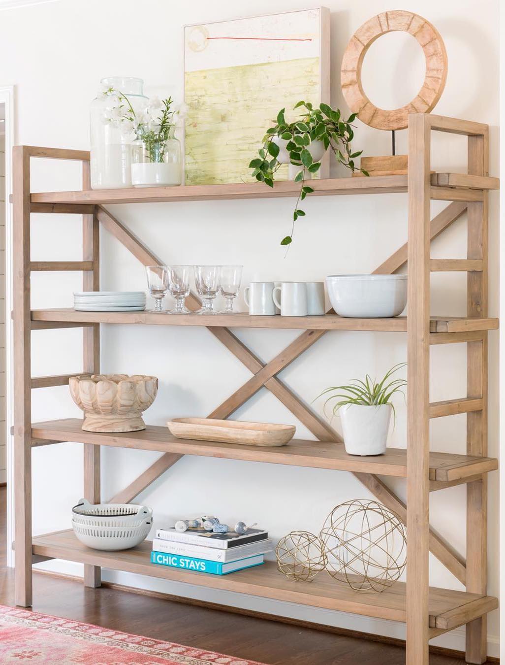 Farmhouse Bookcase @townsend_interiors