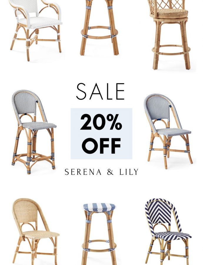 20% Off During the Serena & Lily Spring Design Sale