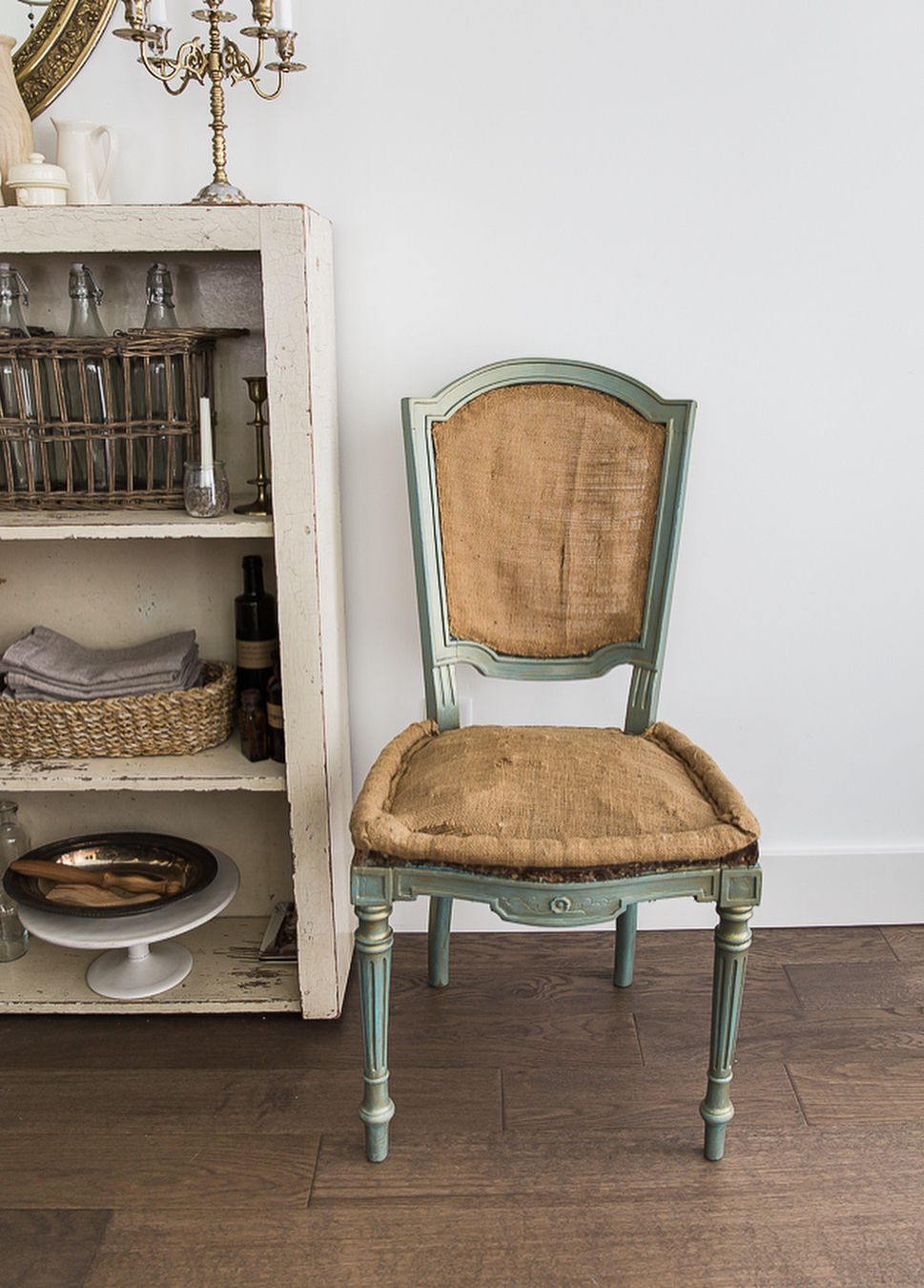French Country Side Chair via @somuchbetterwithage