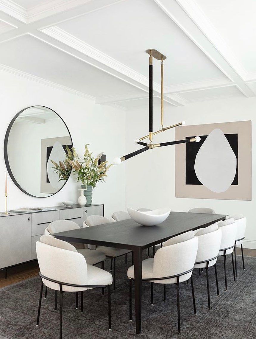 Modern Dining Room Chairs via @ash.design.studio