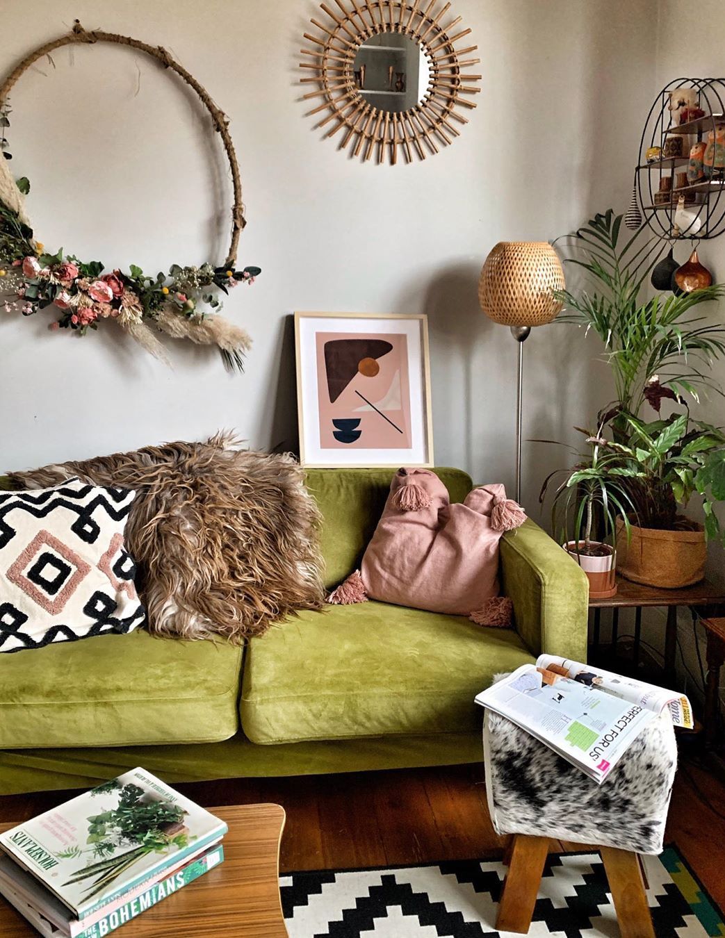 Bohemian Sofas via @at_home_at_170