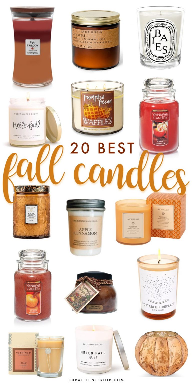 20 Best Fall Scented Candles