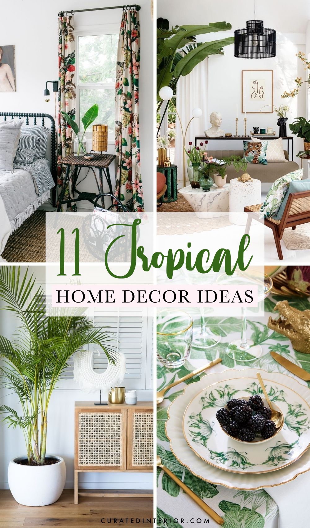 11 Tropical Home Decor Ideas