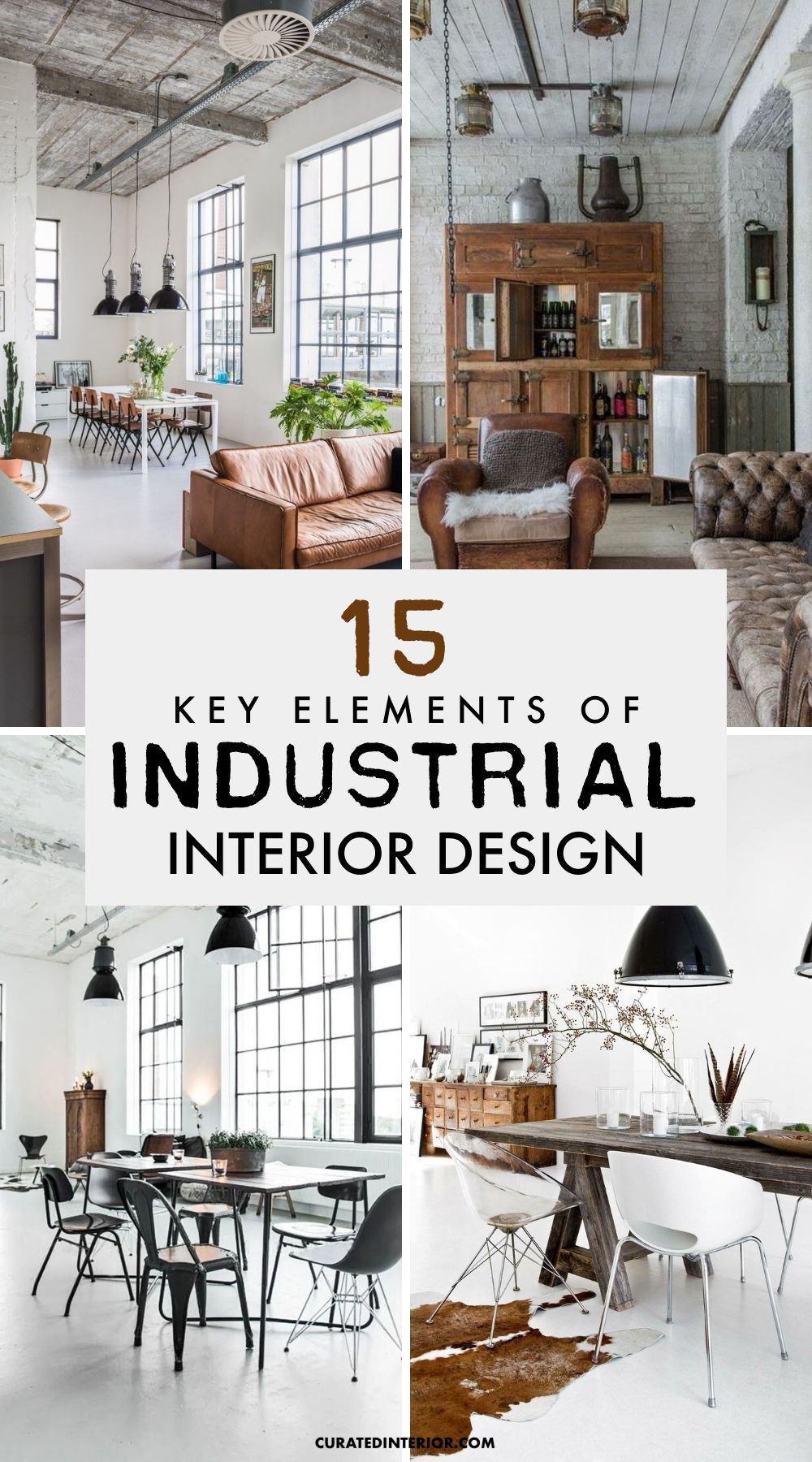 15 Key Elements of Industrial Interior Design