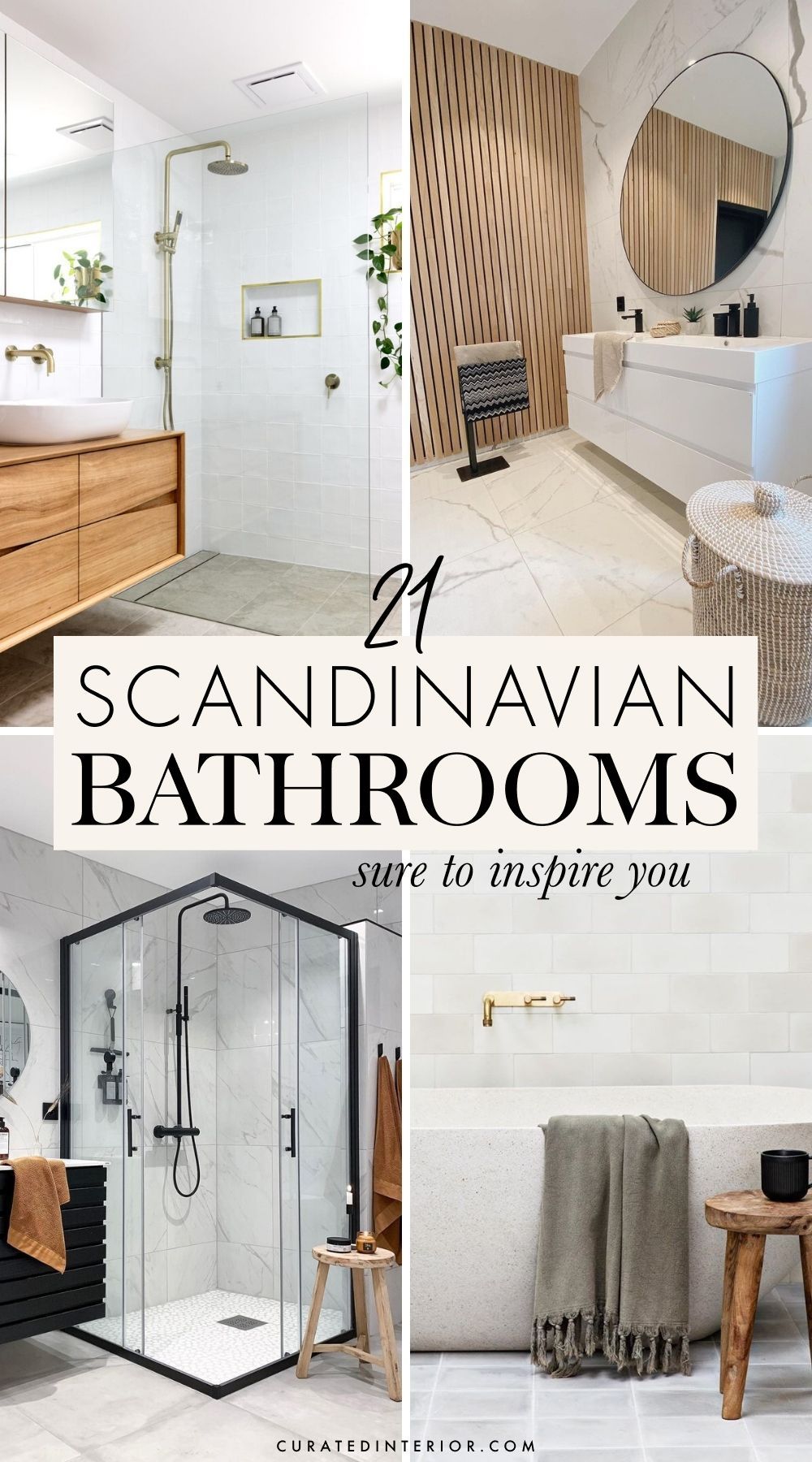 21 Best Scandinavian Bathrooms sure to Inspire You