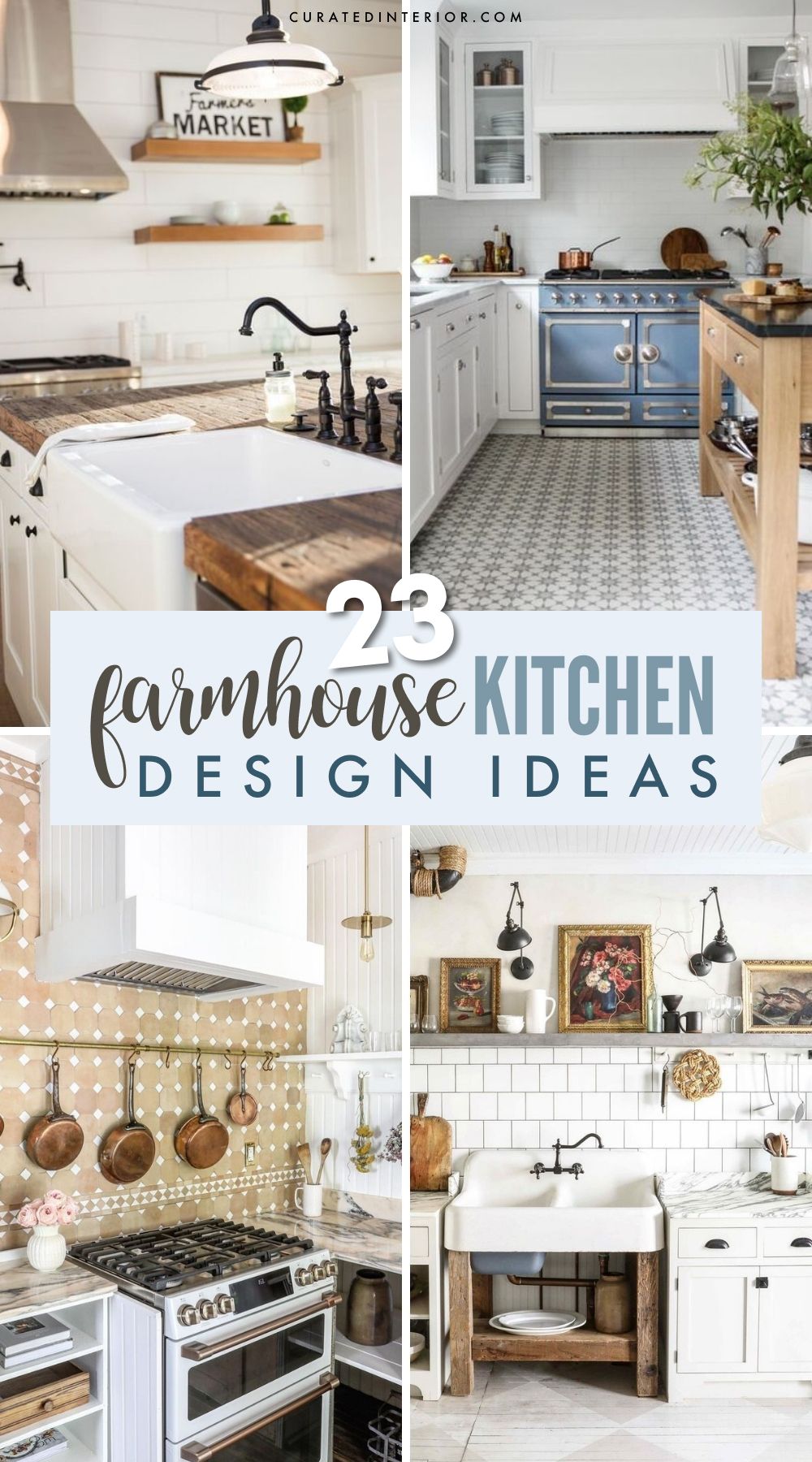 23 Stunning Farmhouse Kitchen Decor Ideas