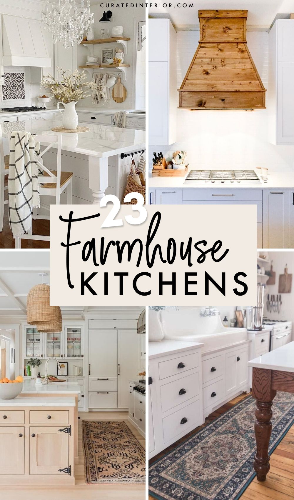 23 Farmhouse Kitchens to Inspire You