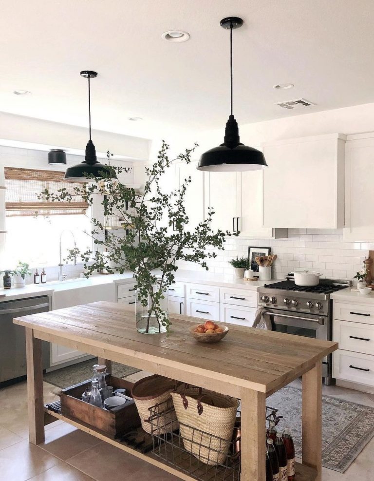 23 Modern Farmhouse Kitchen Decor Ideas