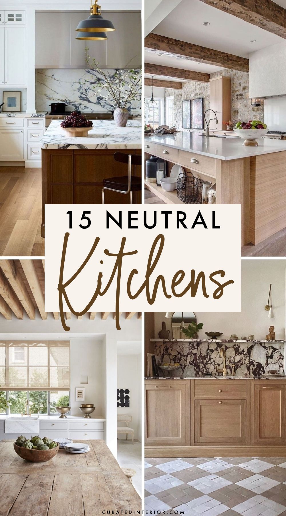 25 Stylish And Cozy Neutral Kitchens - Shelterness