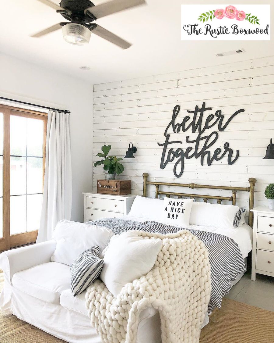 rustic farmhouse bedroom decor