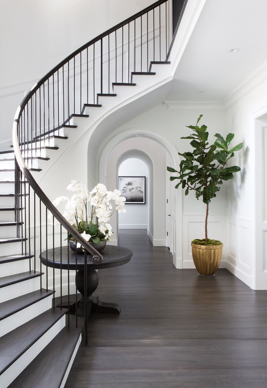 Curved types of staircases architecturaldigest
