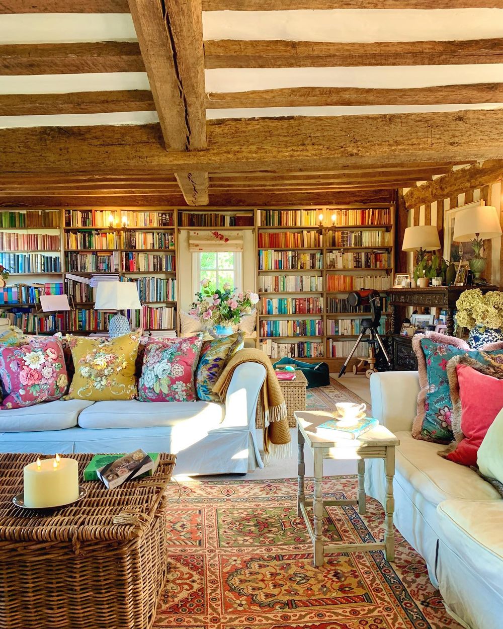 English country living room myenglishcountrycottage