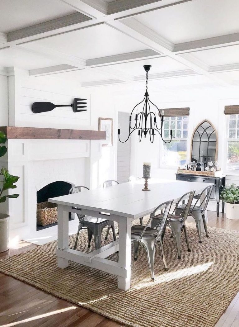 15 Modern Farmhouse Dining Room Decor Ideas