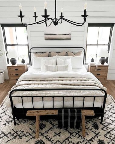 19 Modern Farmhouse Bedroom Decor Ideas