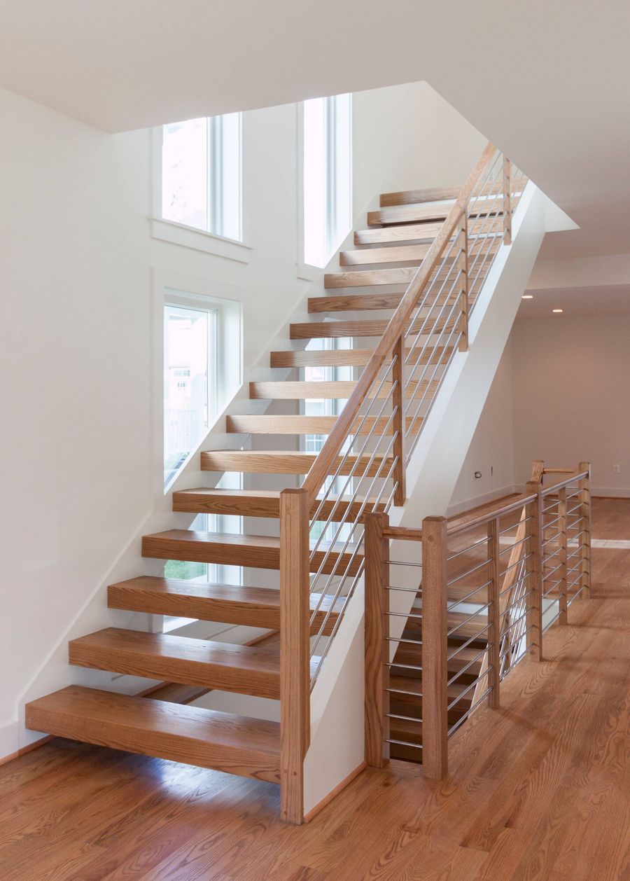 Floating Stairs via Century Stair Company
