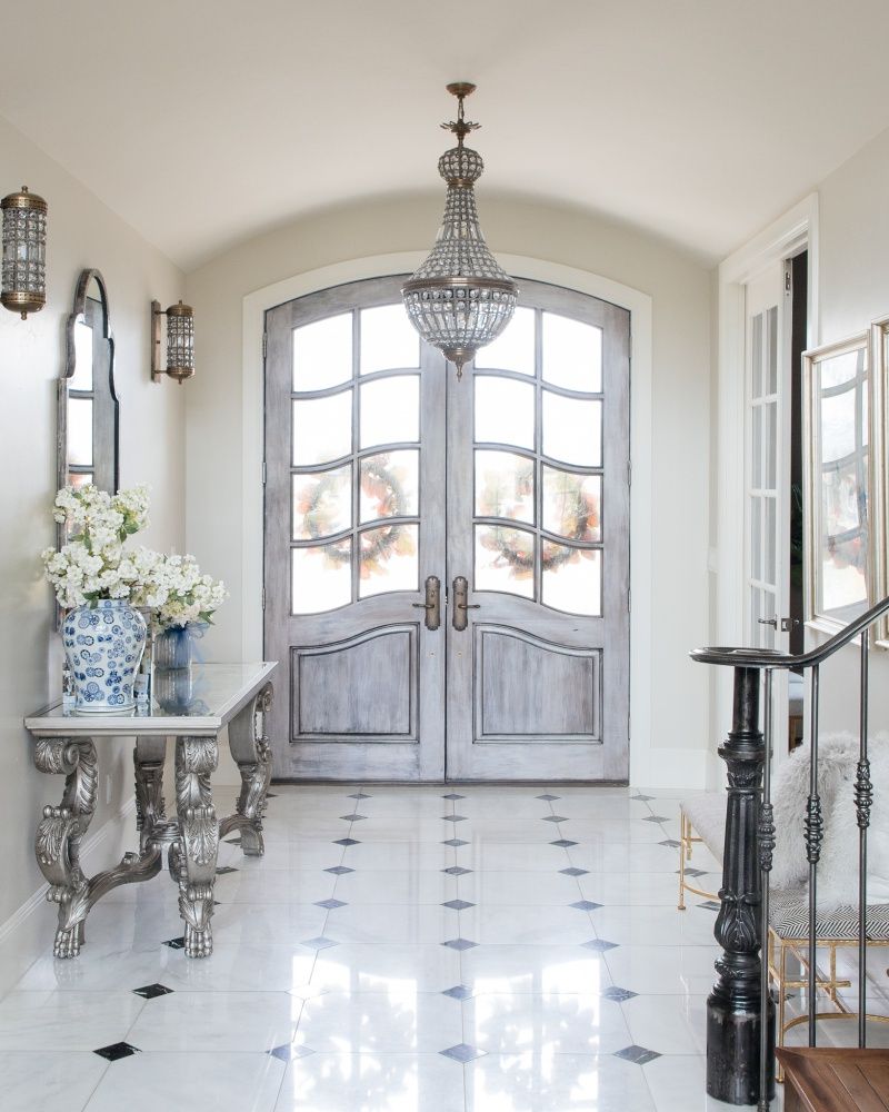 French Double Doors via Home With Holly J