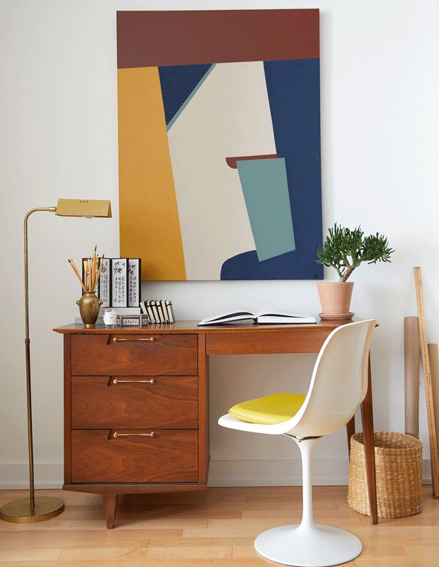 15 Brilliant MidCentury Modern Office Decor Ideas