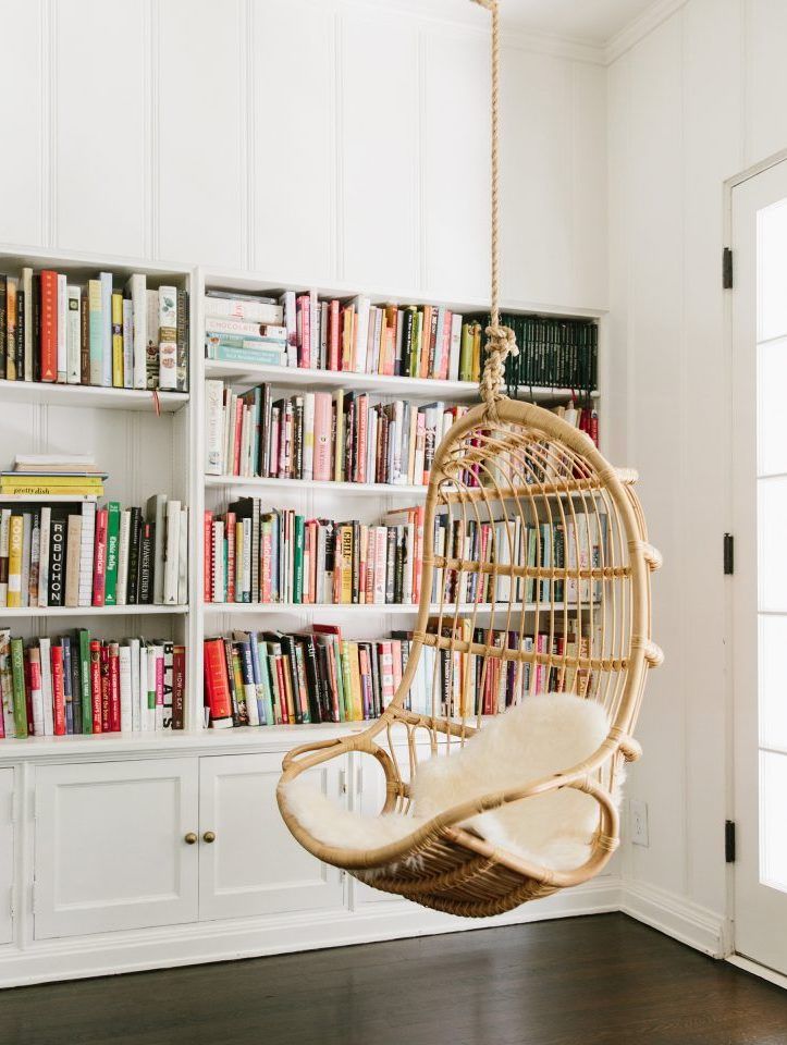 Reading Nook with Swingasan via Rip & Tan