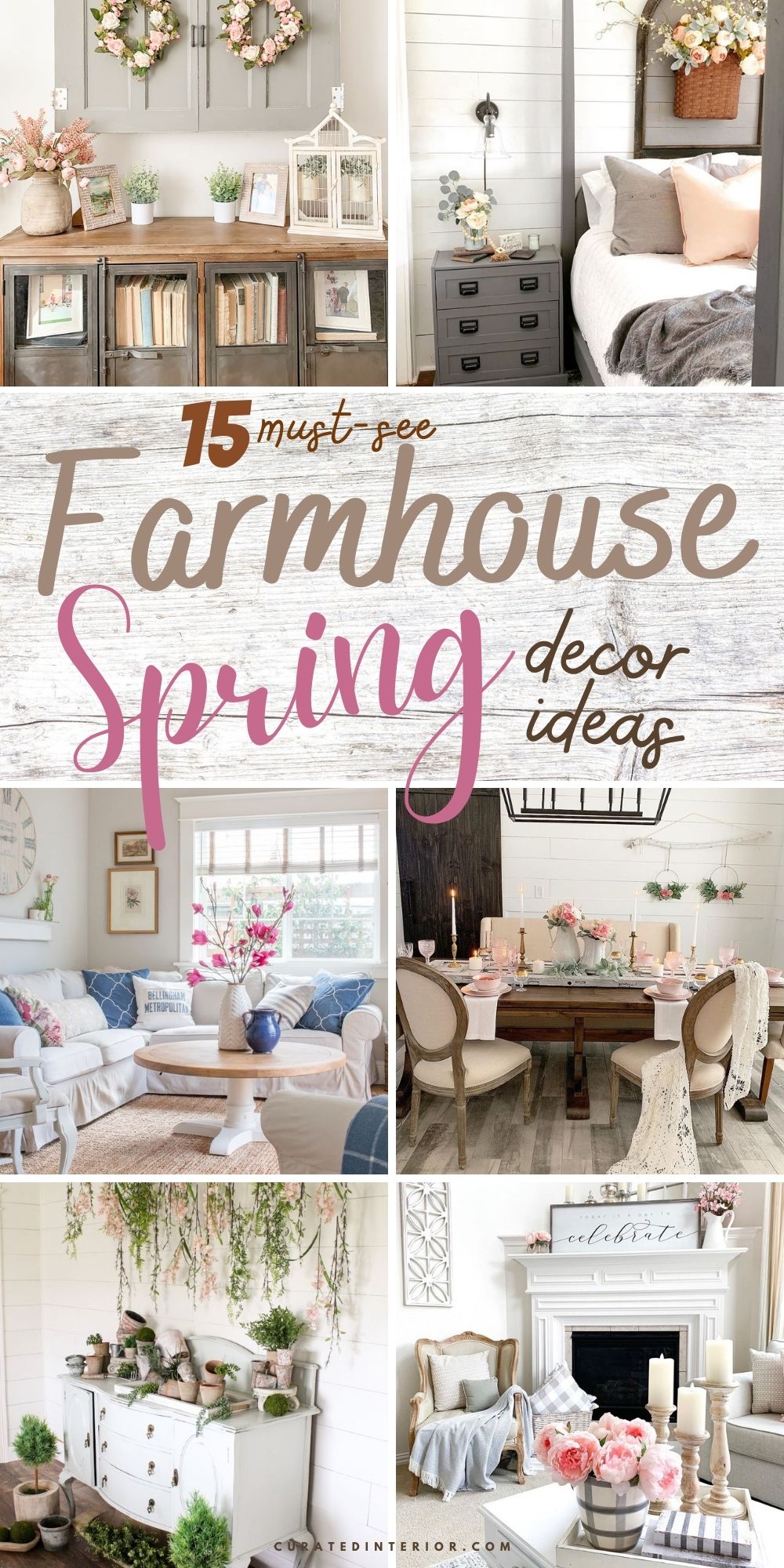 15 Must-See Farmhouse Spring Home Decor Ideas