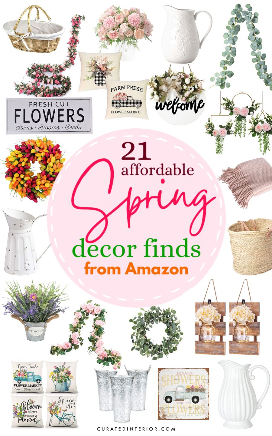 21 Affordable Spring Decor Finds From Amazon