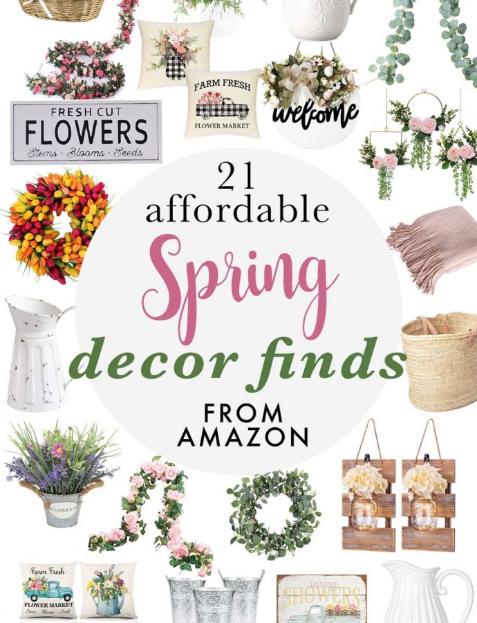 21 Affordable Spring Decorations from Amazon