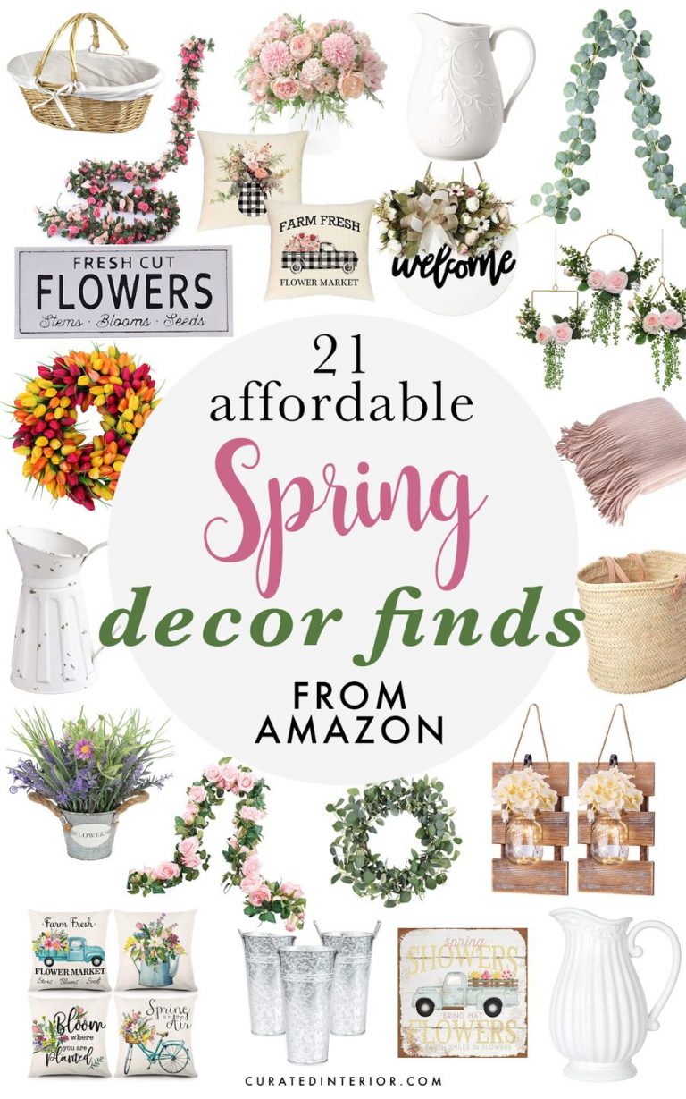 21 Affordable Spring Decorations From Amazon