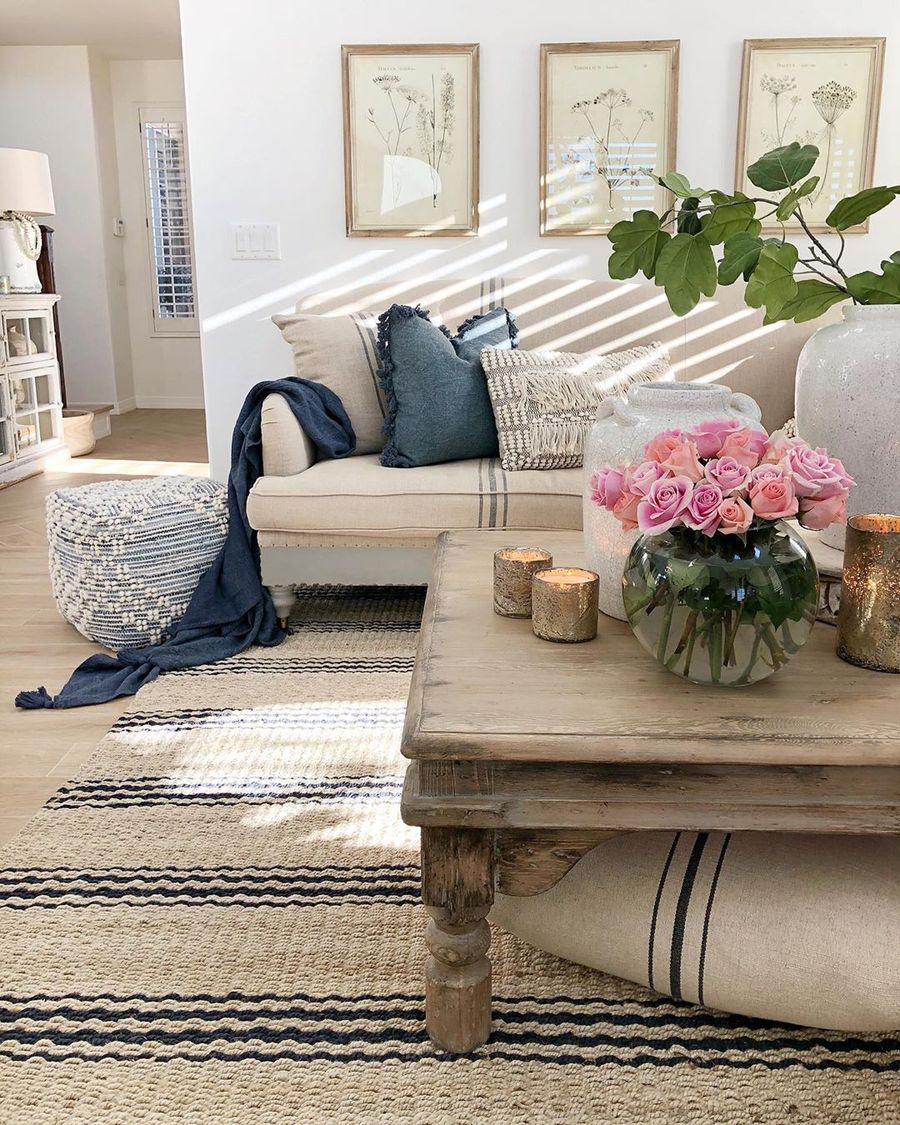 SPRING LIVING ROOM DECOR