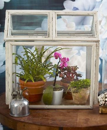 DIY Mini Greenhouse via countryliving