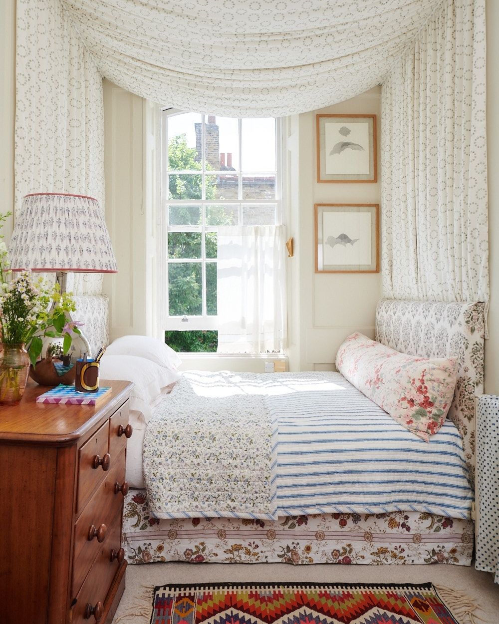 English country bedroom nook quilt createacademyofficial