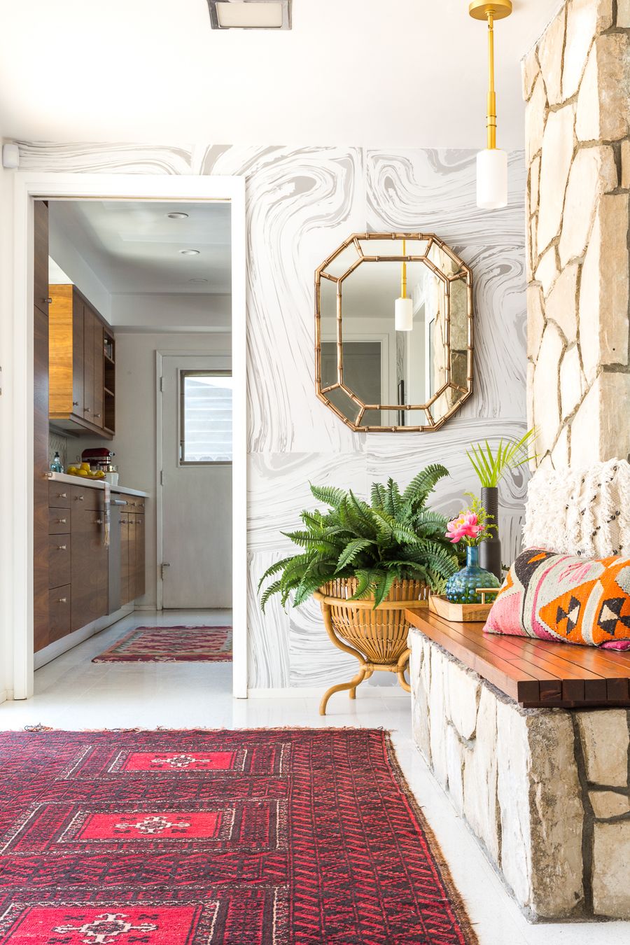 12 Gorgeous Bohemian Entryway Decor Ideas