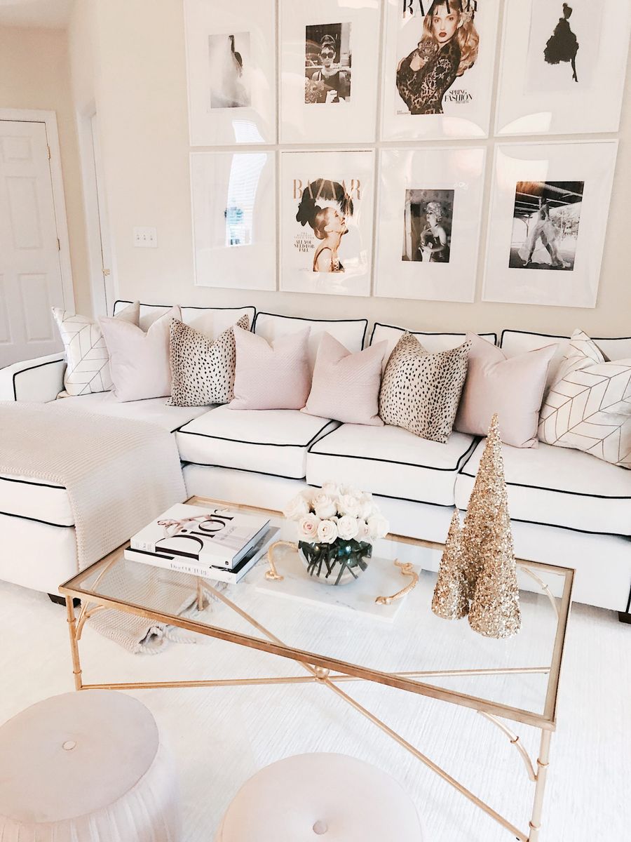 10 Feminine Living Room Decor Ideas For, Fashion Living Room Ideas