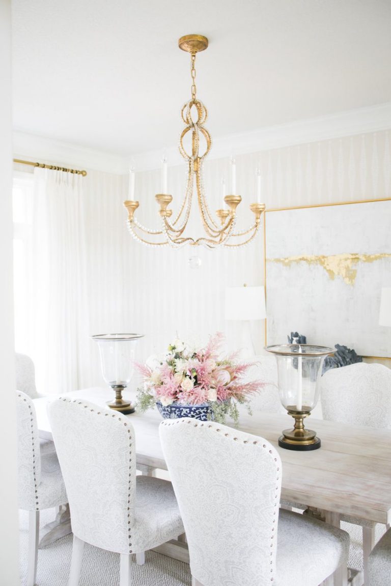 10 Sophisticated Feminine Dining Room Decor Ideas