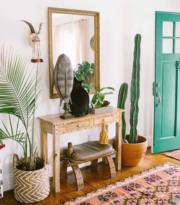 12 Gorgeous Bohemian Entryway Decor Ideas