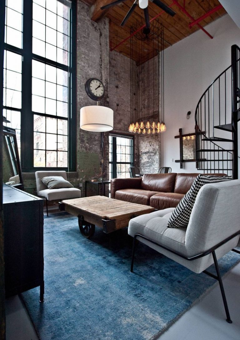 40 Best Industrial Living Room Decor Ideas & Trends