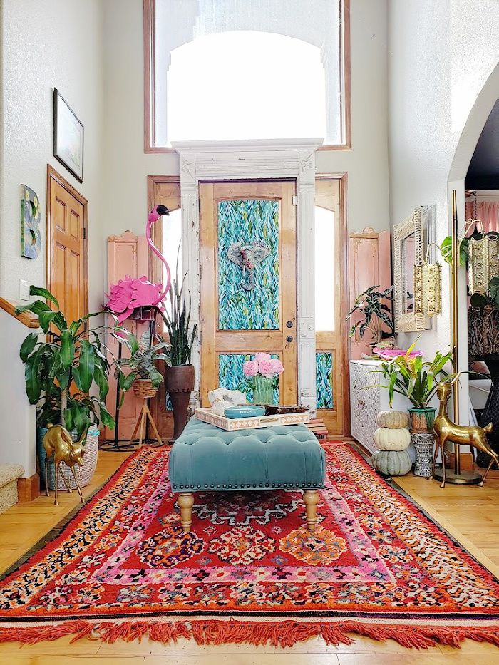 12 Gorgeous Bohemian Entryway Decor Ideas